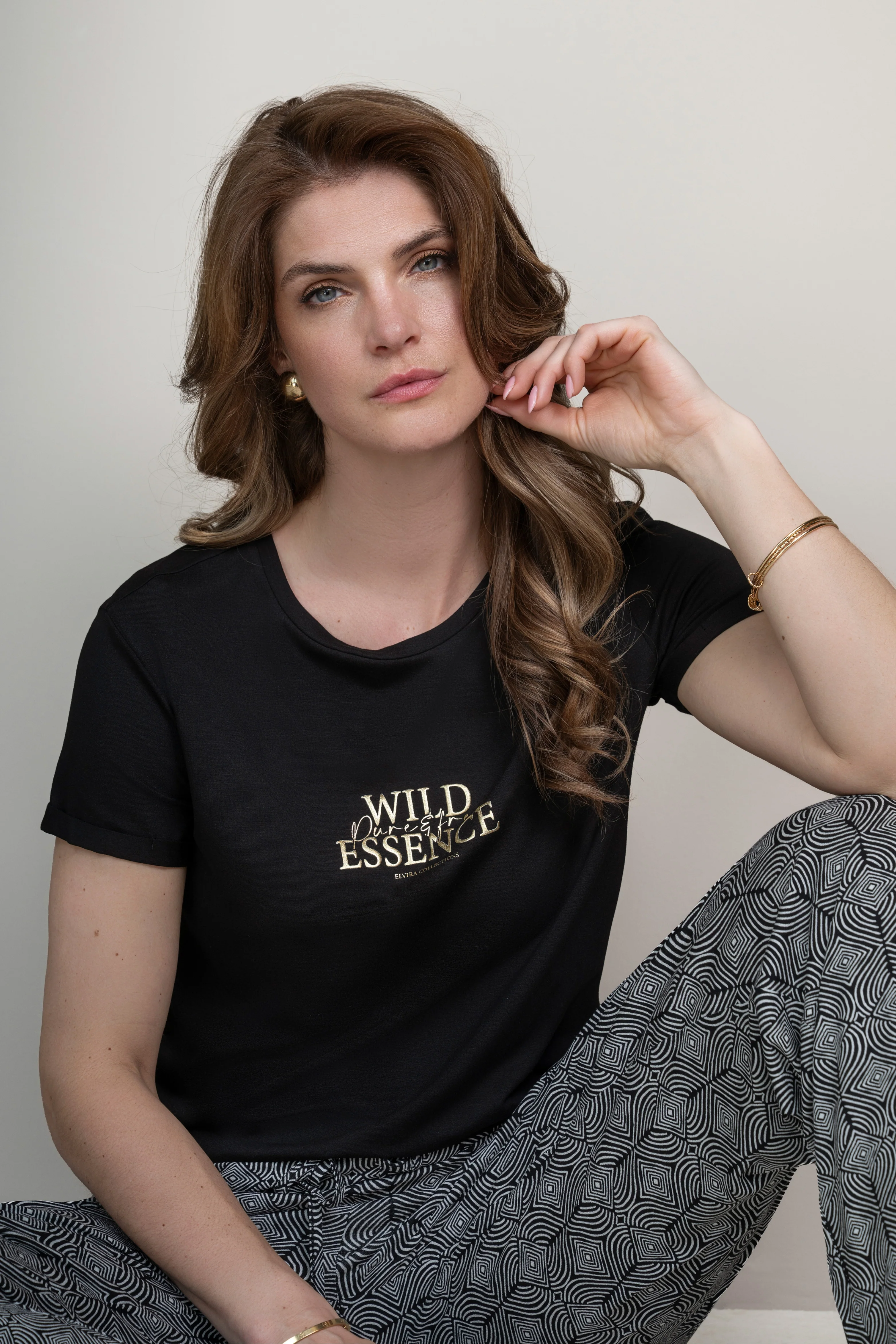 T-shirt Wild Essence Black